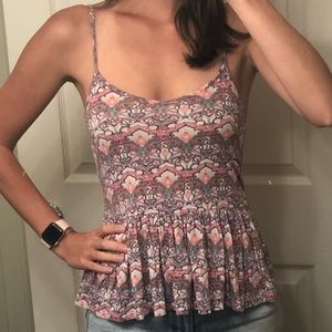 PacSun- Low Back with Tie Tank Top